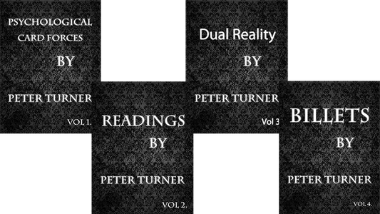 Juego de 4 volúmenes de lectura, palanquillas, realidad dual y fuerzas psicológicas de naipes de Peter Turner eBook DESCARGAR