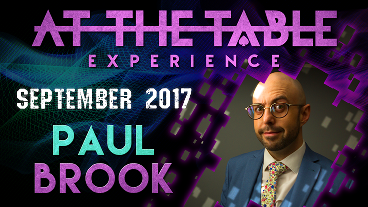 At The Table Live Lecture - Paul Brook 20 de septiembre de 2017 video DESCARGAR