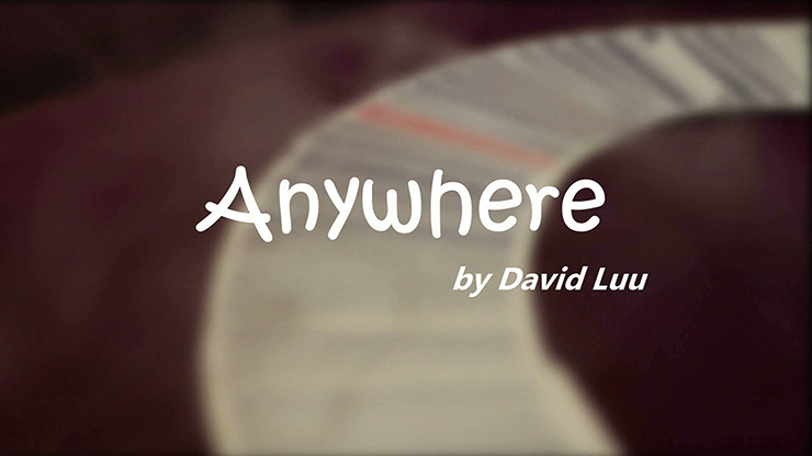 Anywhere de David Luu vídeo DESCARGAR