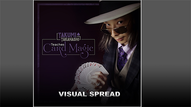 Takumi Takahashi enseña magia con cartas - Vídeo de difusión visual DESCARGAR