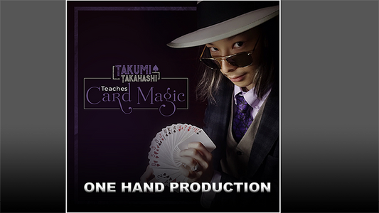 Takumi Takahashi enseña magia con cartas: video de producción con una sola mano DESCARGAR