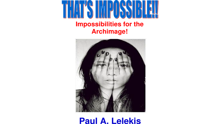 ¡Eso es imposible! por Paul A. Lelekis Técnica mixta DESCARGAR