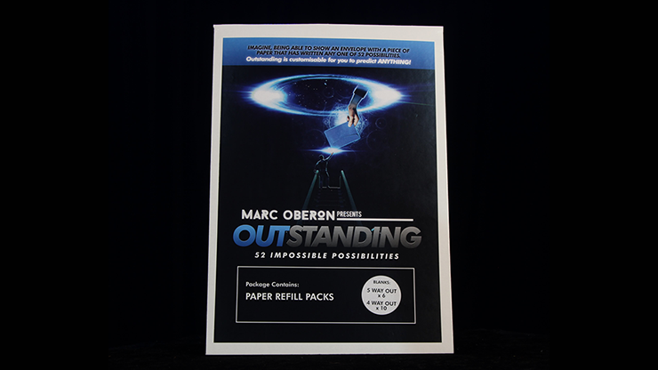 OUTSTANDING Refill Cards (Blank) by Marc Oberon - Trick