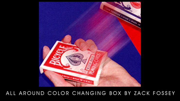 Vídeo All Around Color Changing Box de Zack Fossey DESCARGAR