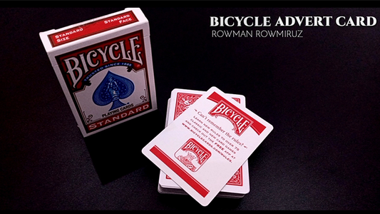 Tarjeta publicitaria de bicicletas por Rowman Rowmiruz video DESCARGAR