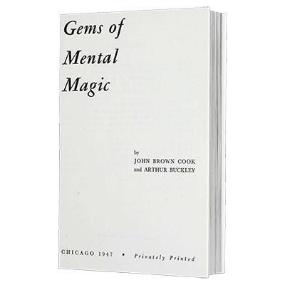 Gems of Mental Magic de Arthur Buckley y The Conjuring Arts Research Center - eBook DESCARGAR