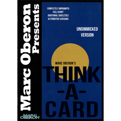 Thinka-Card (versión no trucada) de Marc Oberon - ebook